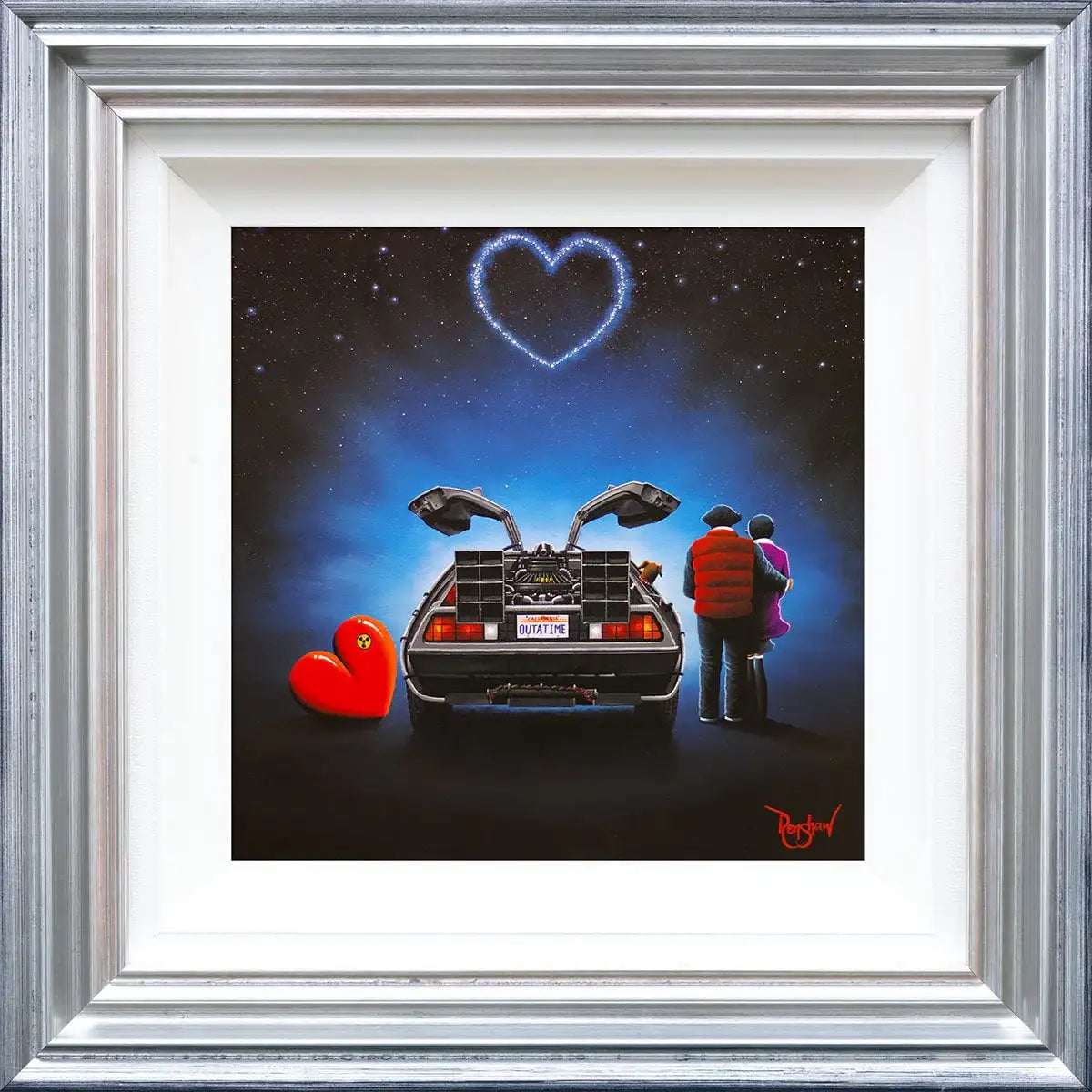 Back To The Future With You - Original - SOLD by artist David Renshaw - Wyecliffe Galleries