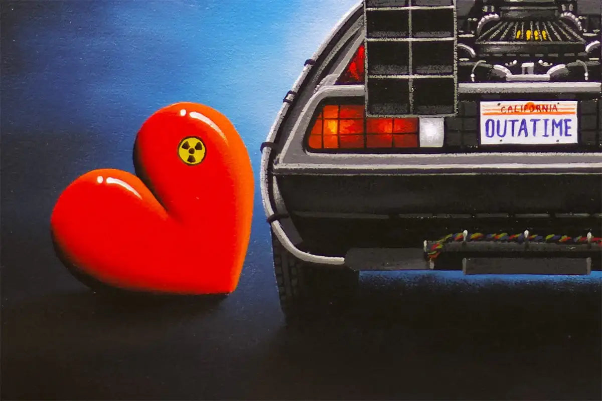 Back To The Future With You - Original - SOLD by artist David Renshaw - Wyecliffe Galleries