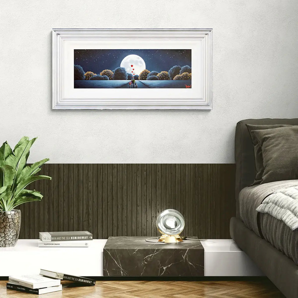 Beneath The Evening Sky - Original - SOLD by artist David Renshaw - Wyecliffe Galleries