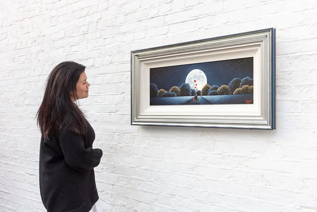 Beneath The Evening Sky - Original - SOLD by artist David Renshaw - Wyecliffe Galleries