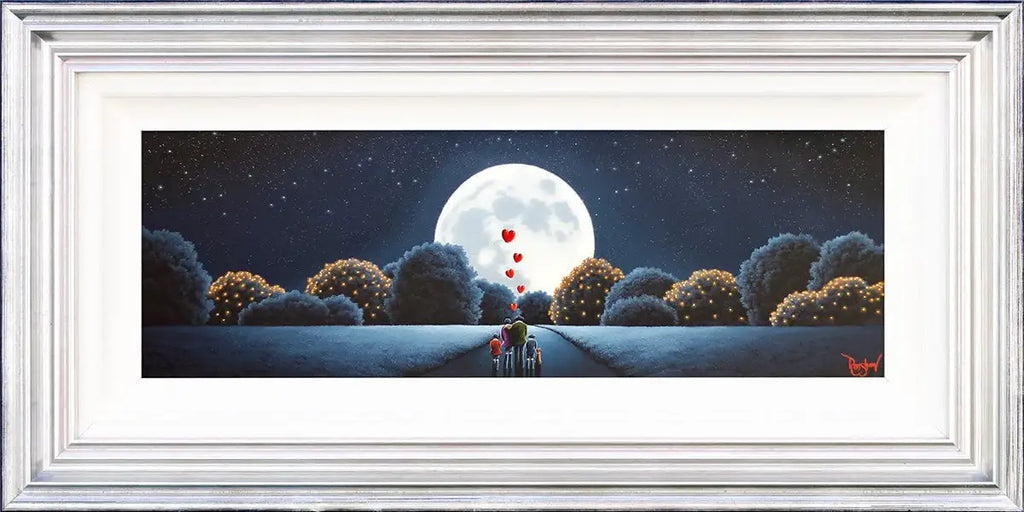 Beneath The Evening Sky - Original - SOLD by artist David Renshaw - Wyecliffe Galleries