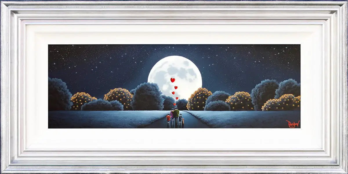 Beneath The Evening Sky - Original - SOLD by artist David Renshaw - Wyecliffe Galleries