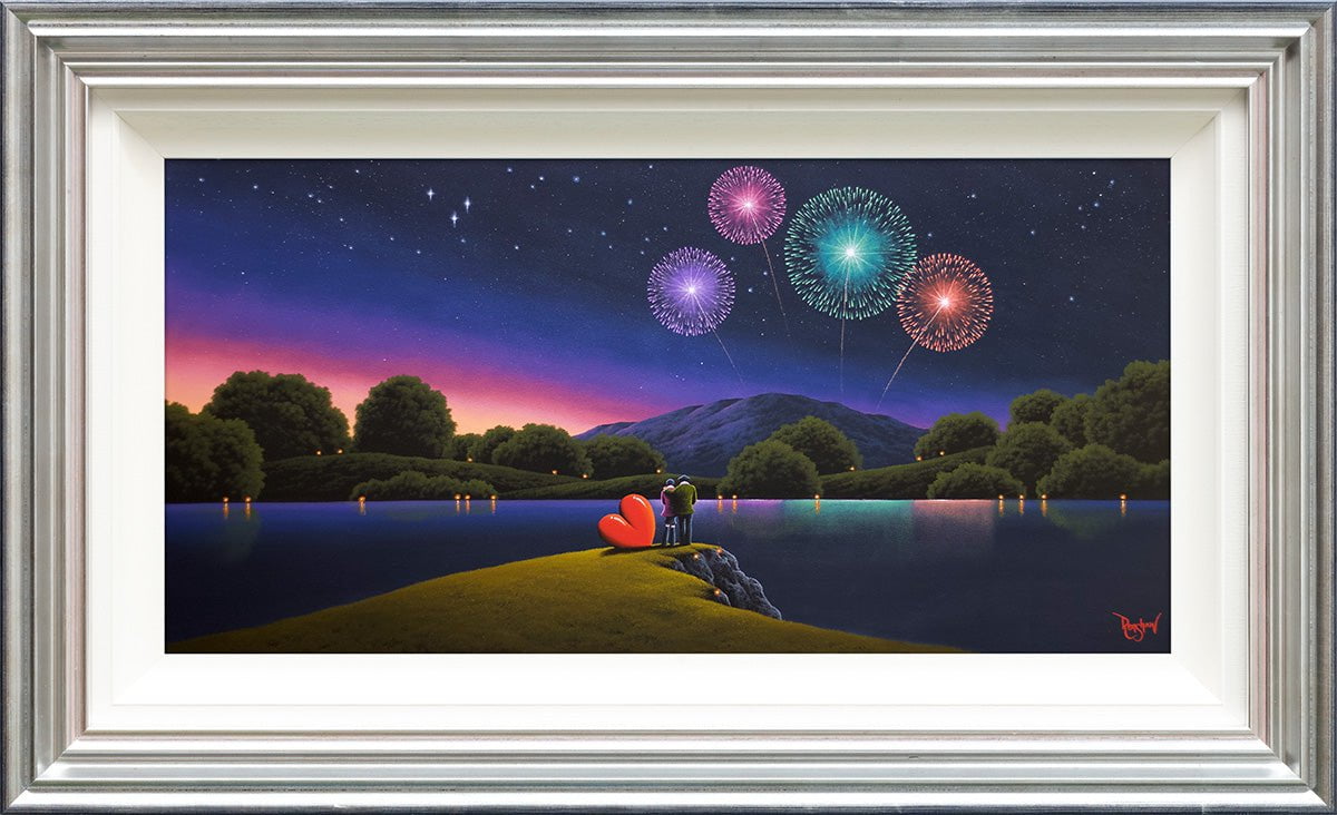 Bright Lights, Starry Night - Original - SOLD David Renshaw Original