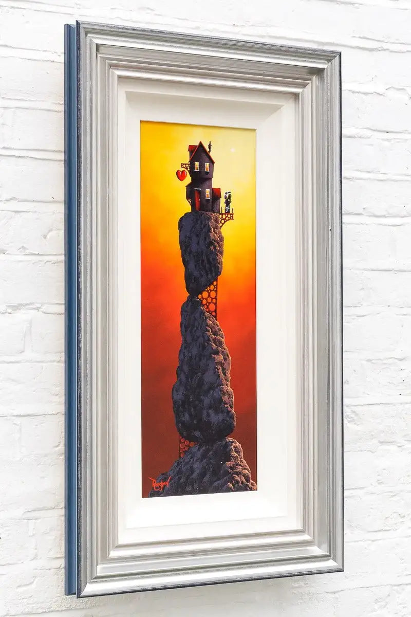 Building On Our Love - Original - SOLD by artist David Renshaw - Wyecliffe Galleries