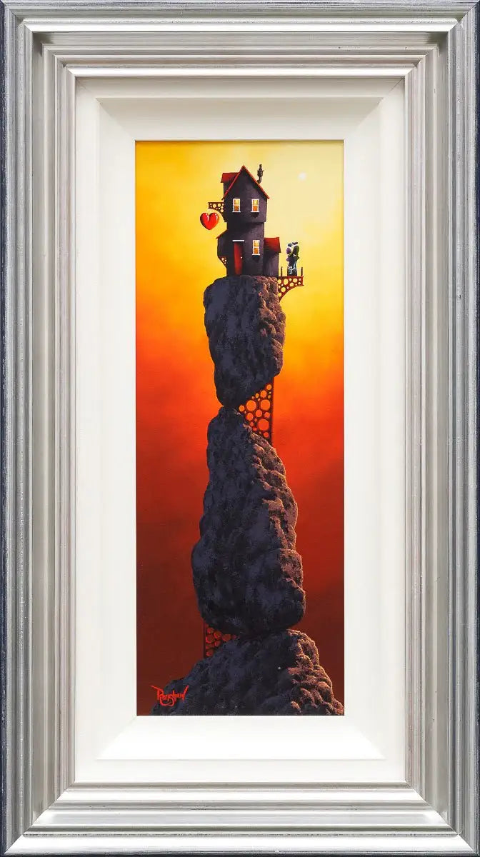 Building On Our Love - Original - SOLD by artist David Renshaw - Wyecliffe Galleries
