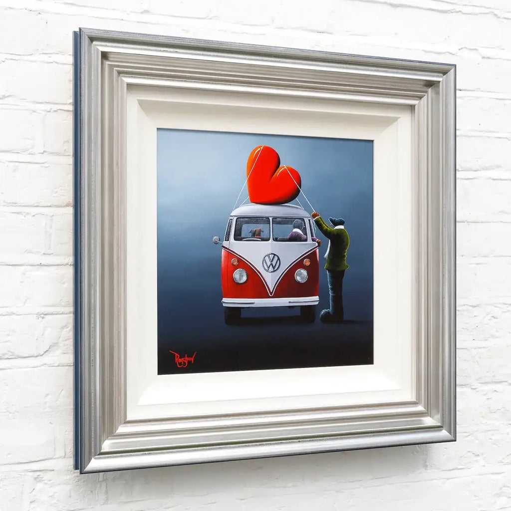Camper Love - Original - SOLD by artist David Renshaw - Wyecliffe Galleries