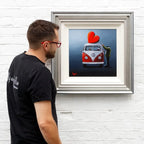 Camper Love - Original - SOLD by artist David Renshaw - Wyecliffe Galleries