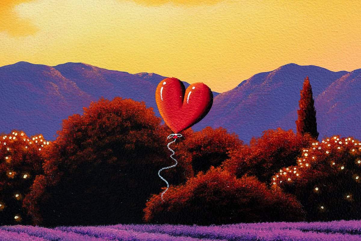 Canvas Of Tranquility - Original - SOLD by artist David Renshaw - Wyecliffe Galleries