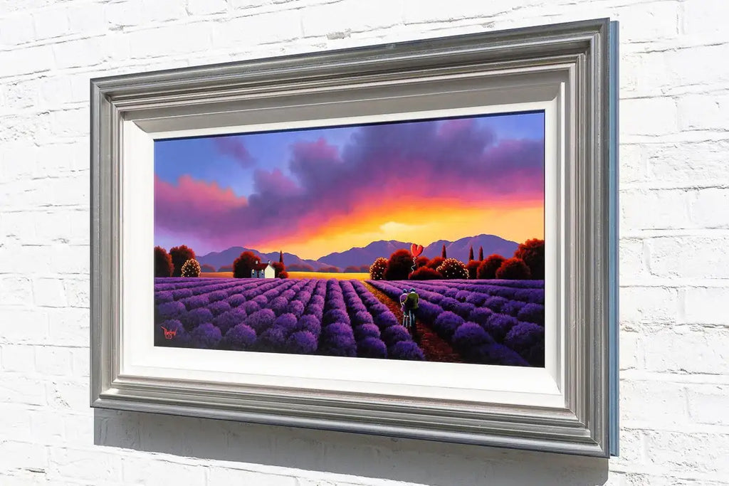 Canvas Of Tranquility - Original - SOLD by artist David Renshaw - Wyecliffe Galleries