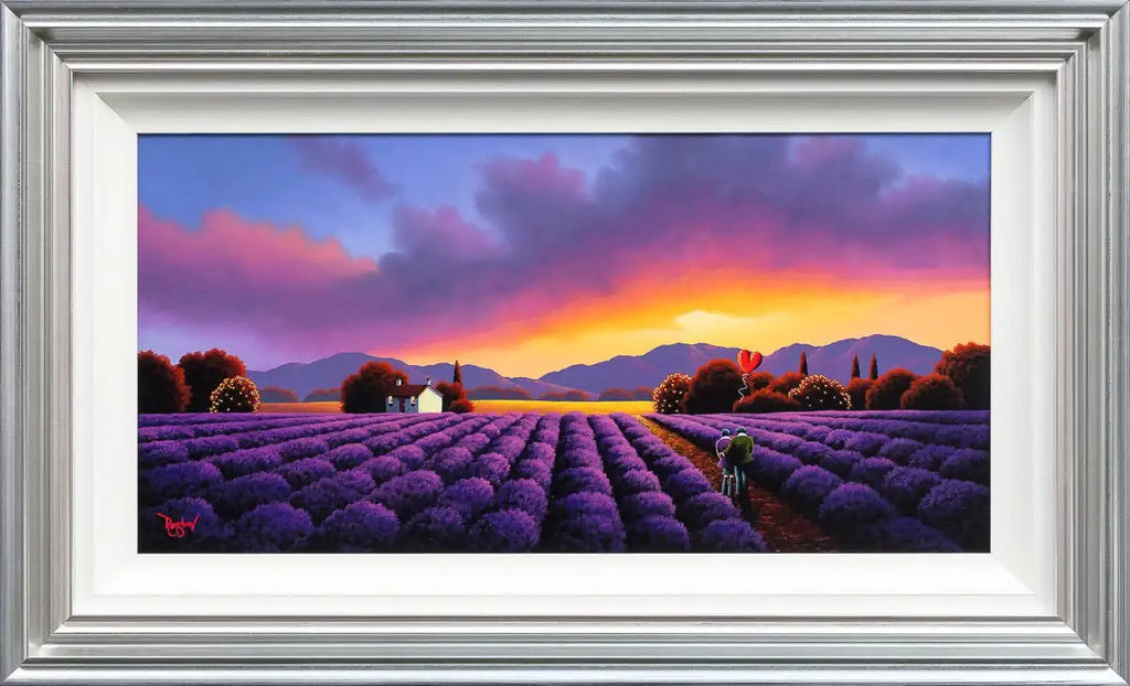 Canvas Of Tranquility - Original - SOLD by artist David Renshaw - Wyecliffe Galleries