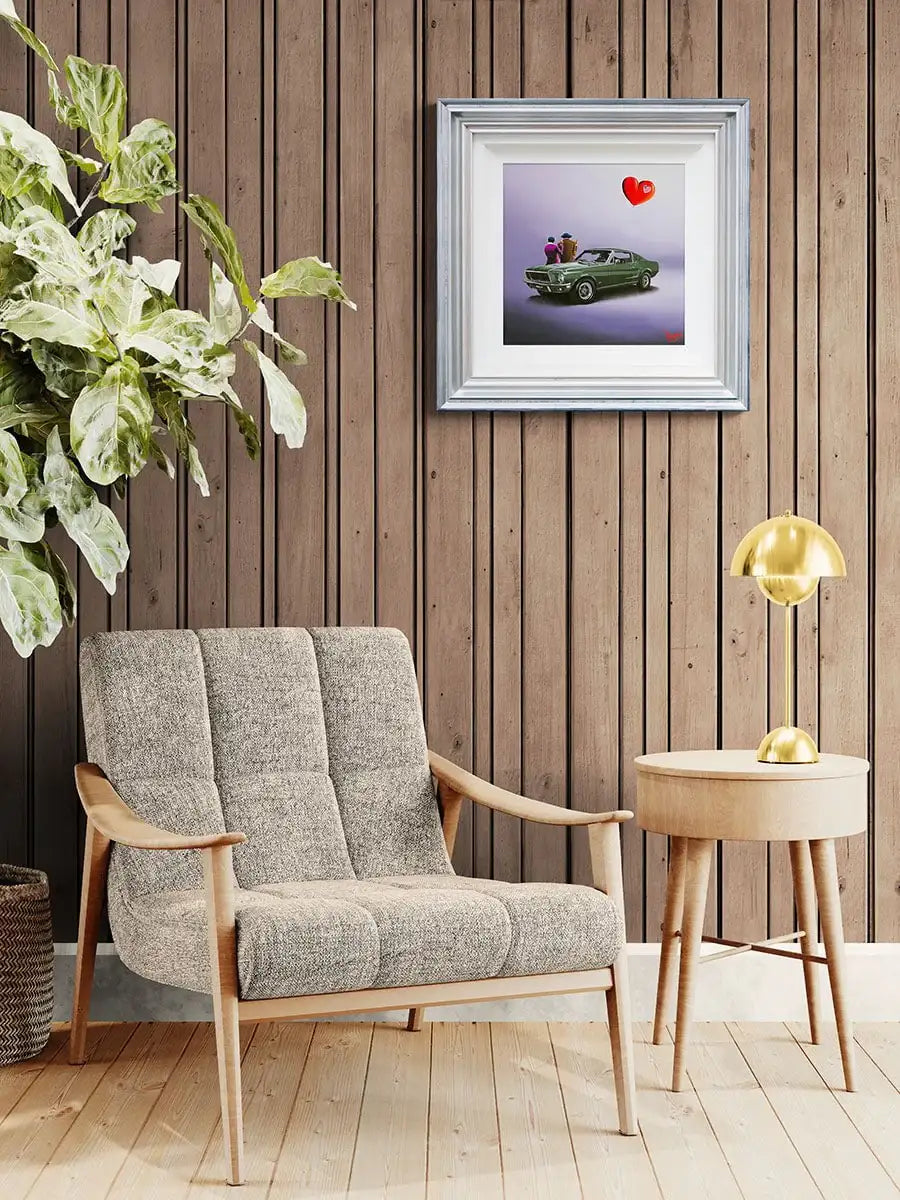 Chasing After Love - Original - SOLD by artist David Renshaw - Wyecliffe Galleries