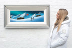 Chasing Winter Vibes - Original - SOLD by artist David Renshaw - Wyecliffe Galleries