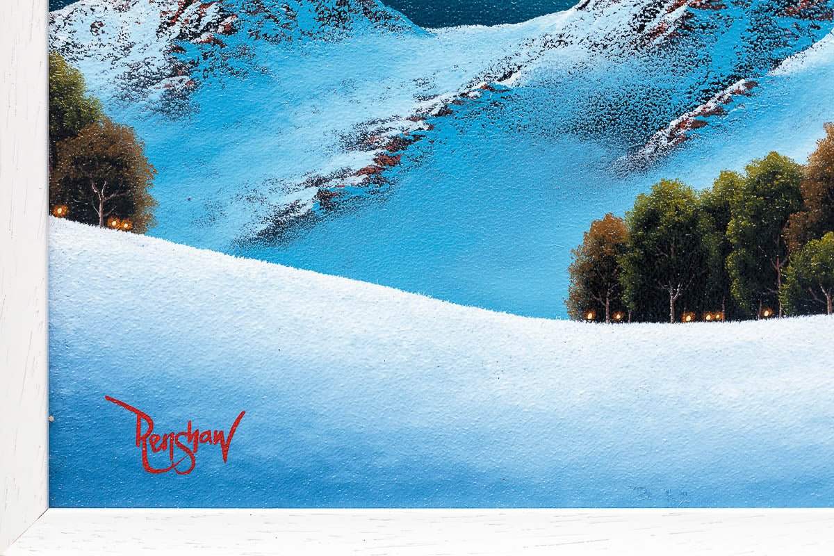 Chasing Winter Vibes - Original - SOLD by artist David Renshaw - Wyecliffe Galleries