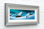 Chasing Winter Vibes - Original - SOLD by artist David Renshaw - Wyecliffe Galleries