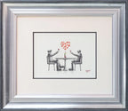 Cheers To Love - Original Sketch - SOLD by artist David Renshaw - Wyecliffe Galleries