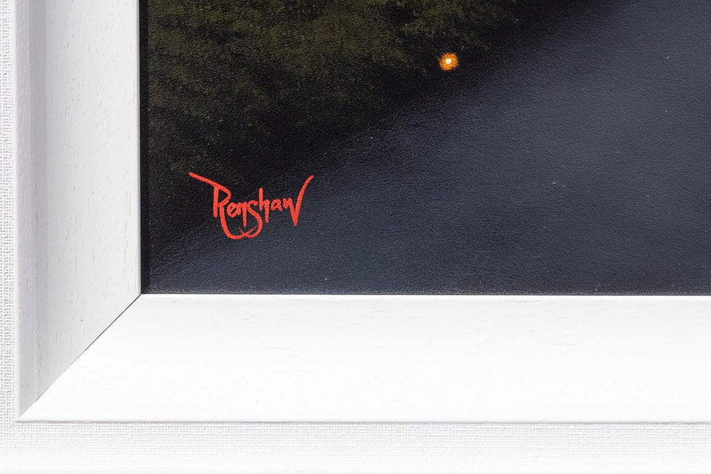 Cherry Blossoms Adorn The Path Of Our Love - Original - SOLD by artist David Renshaw - Wyecliffe Galleries