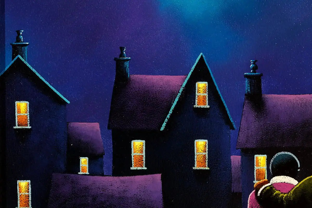 City Love - Original by artist David Renshaw - Wyecliffe Galleries