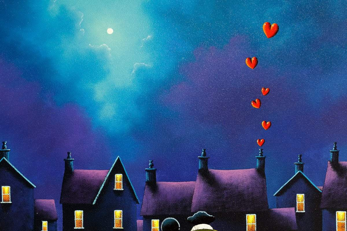 City Love - Original by artist David Renshaw - Wyecliffe Galleries