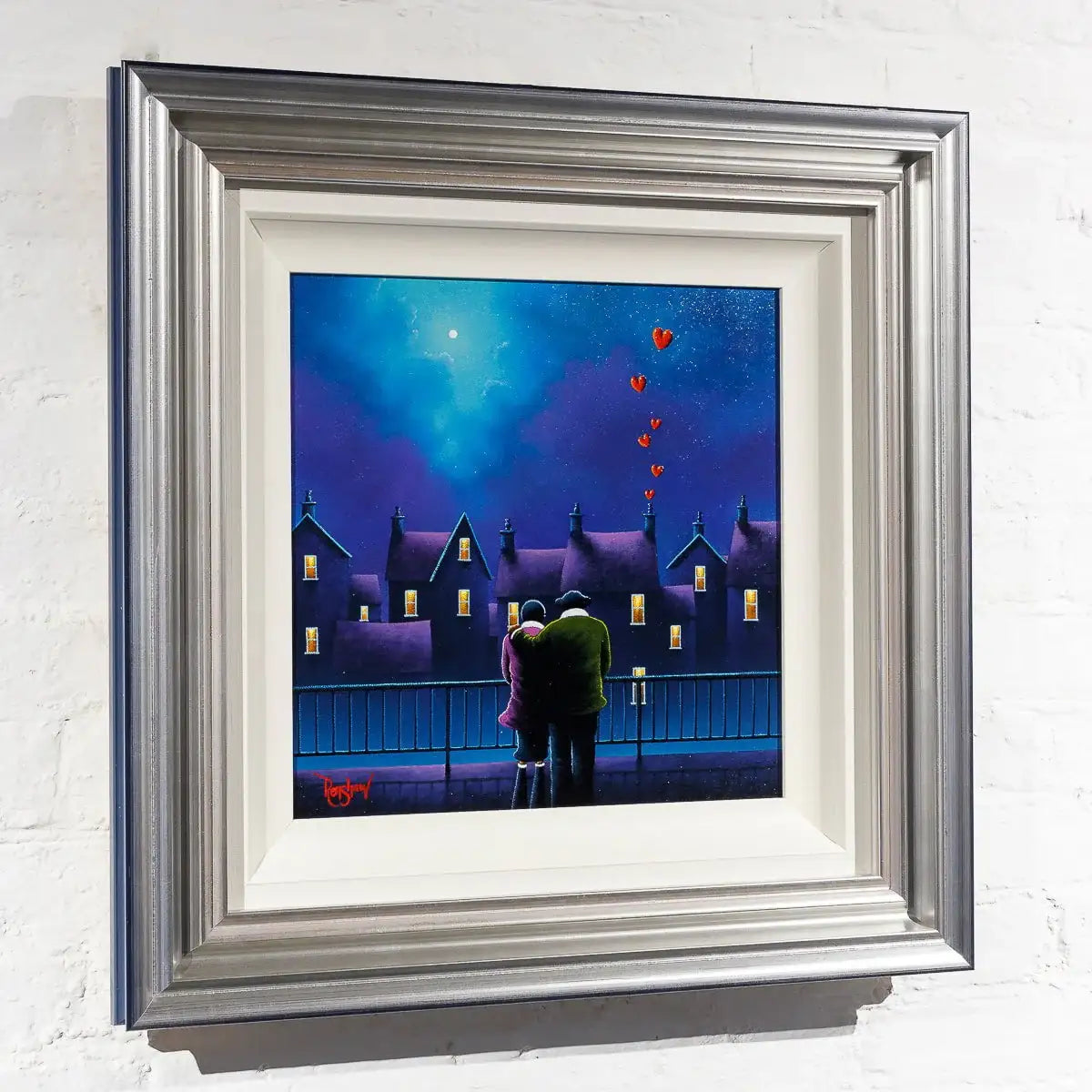 City Love - Original by artist David Renshaw - Wyecliffe Galleries