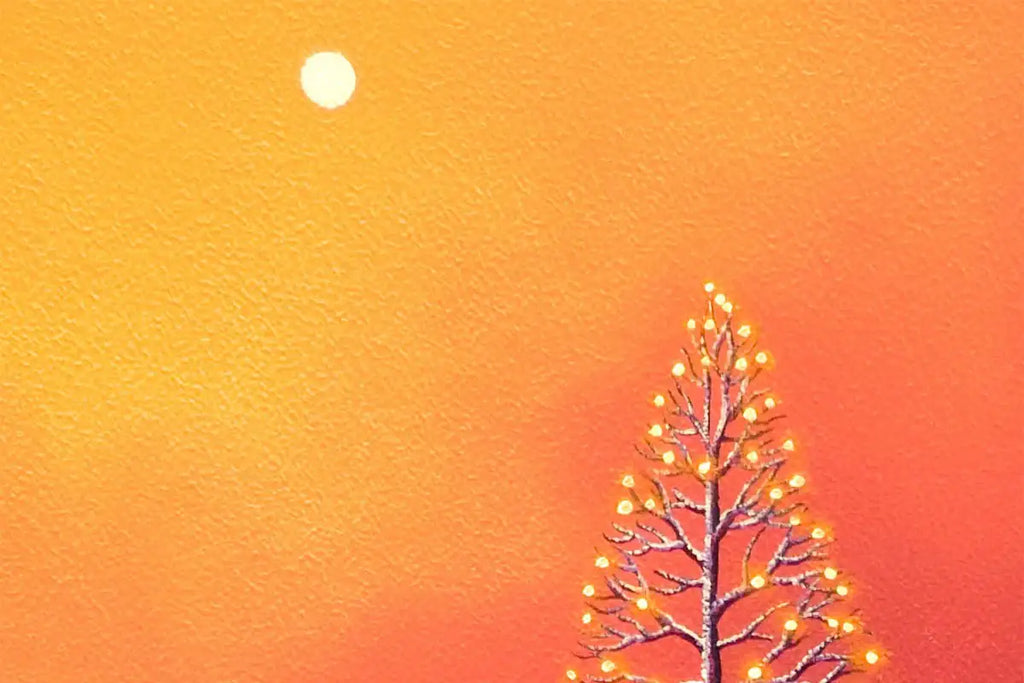 Climbing Up To My Love - Original - SOLD by artist David Renshaw - Wyecliffe Galleries