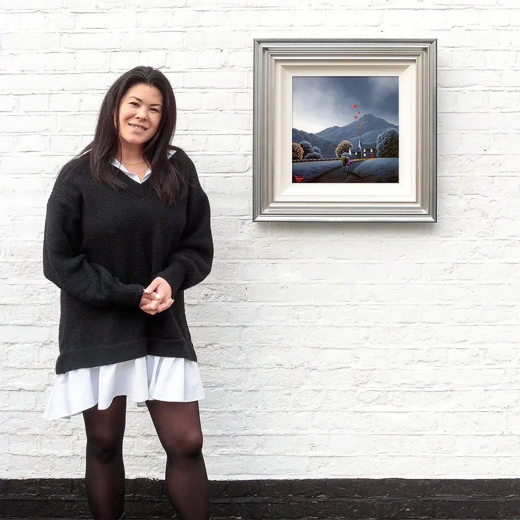 Clouds Are Nature's Poetry - Original - SOLD by artist David Renshaw - Wyecliffe Galleries