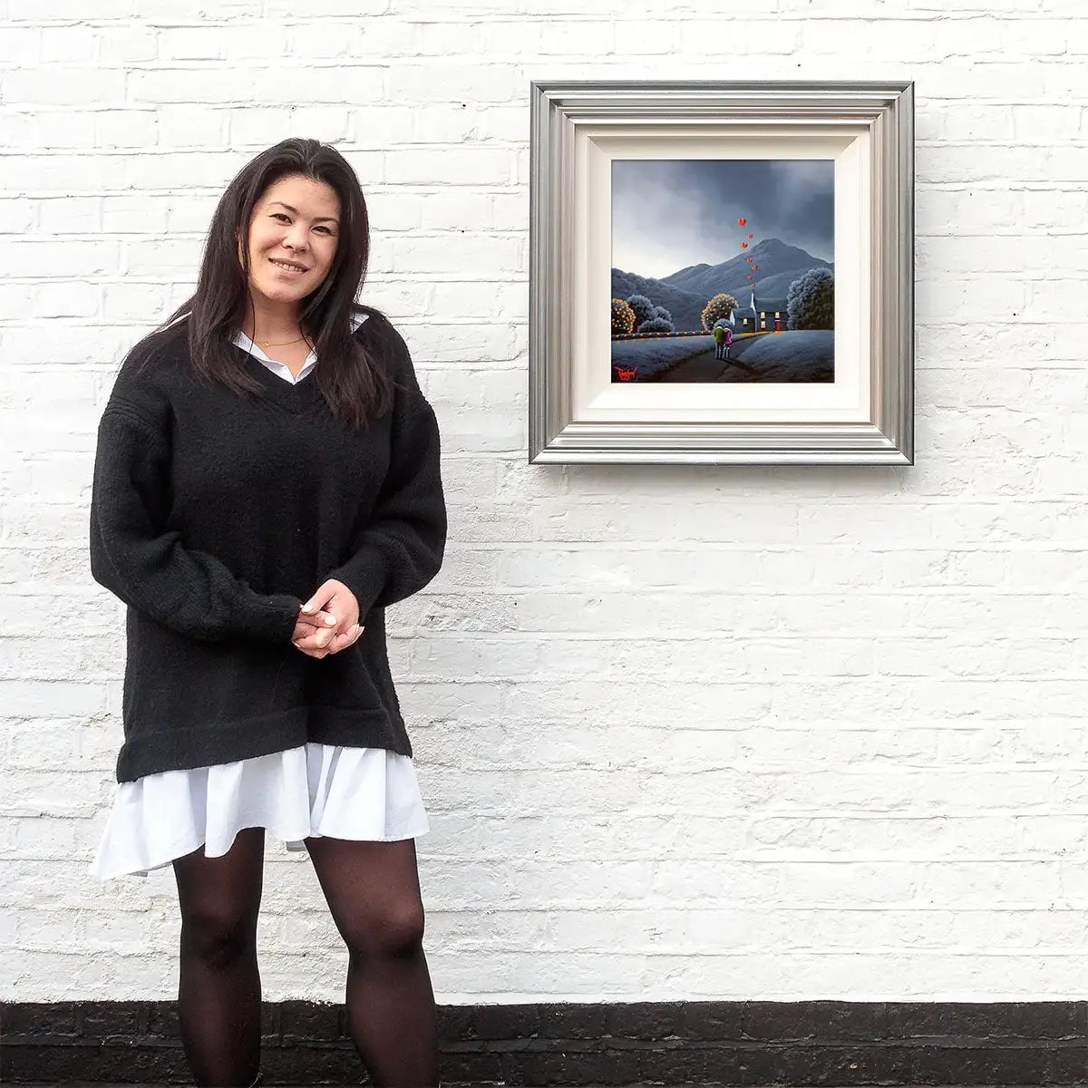 Clouds Are Nature's Poetry - Original - SOLD by artist David Renshaw - Wyecliffe Galleries