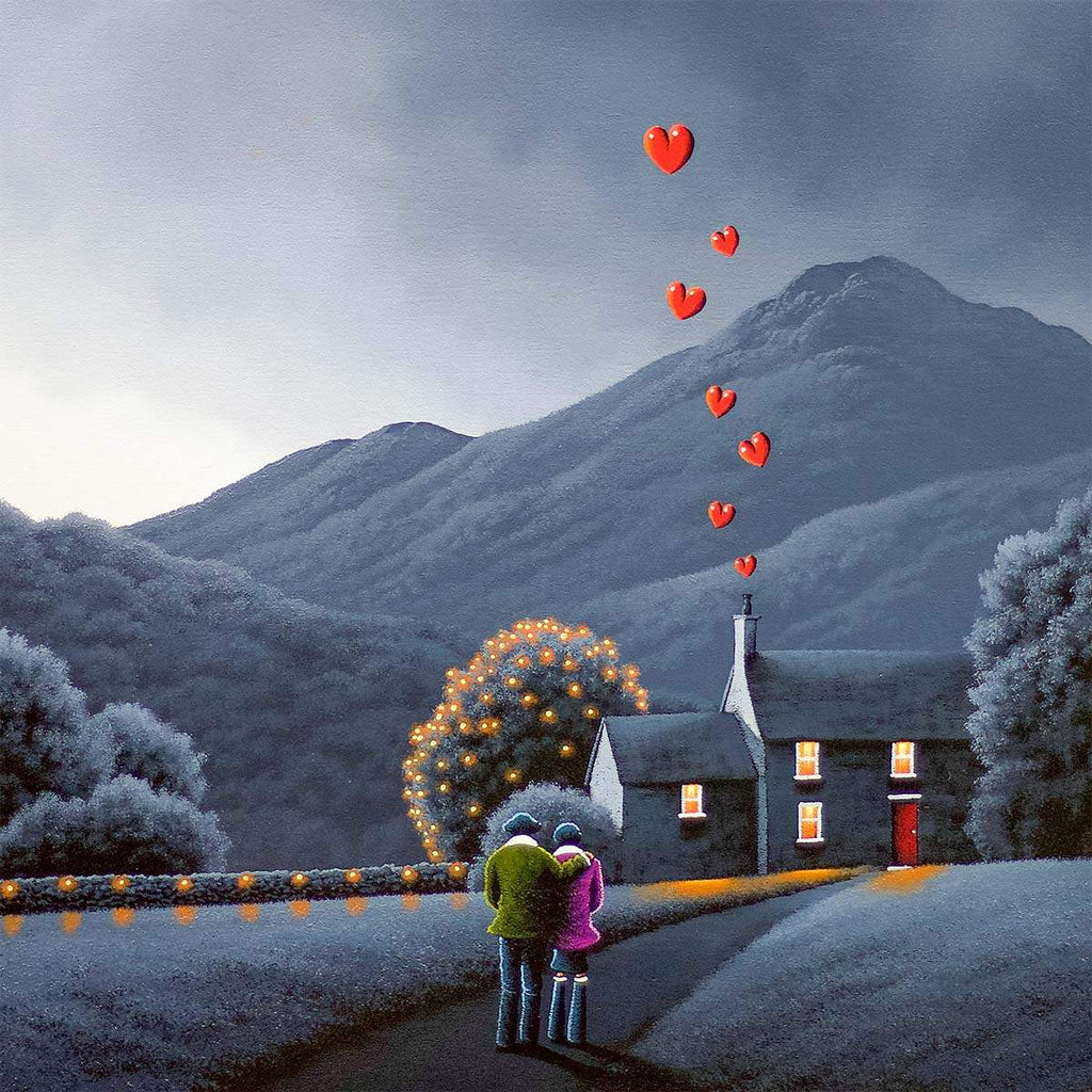 Clouds Are Nature's Poetry - Original - SOLD by artist David Renshaw - Wyecliffe Galleries