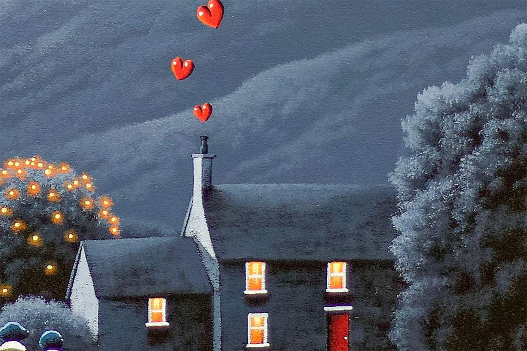 Clouds Are Nature's Poetry - Original - SOLD by artist David Renshaw - Wyecliffe Galleries