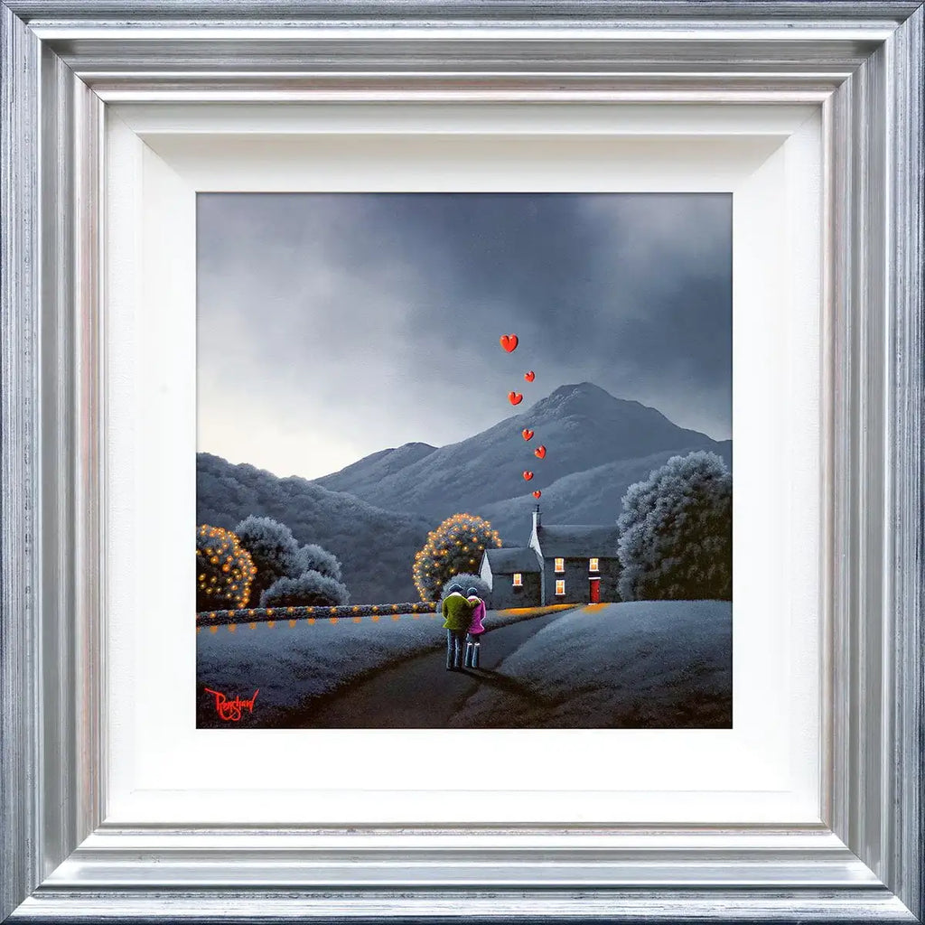 Clouds Are Nature's Poetry - Original - SOLD by artist David Renshaw - Wyecliffe Galleries