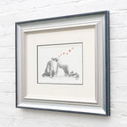 Come 'Ere Northern Boy - Original Sketch - SOLD by artist David Renshaw - Wyecliffe Galleries