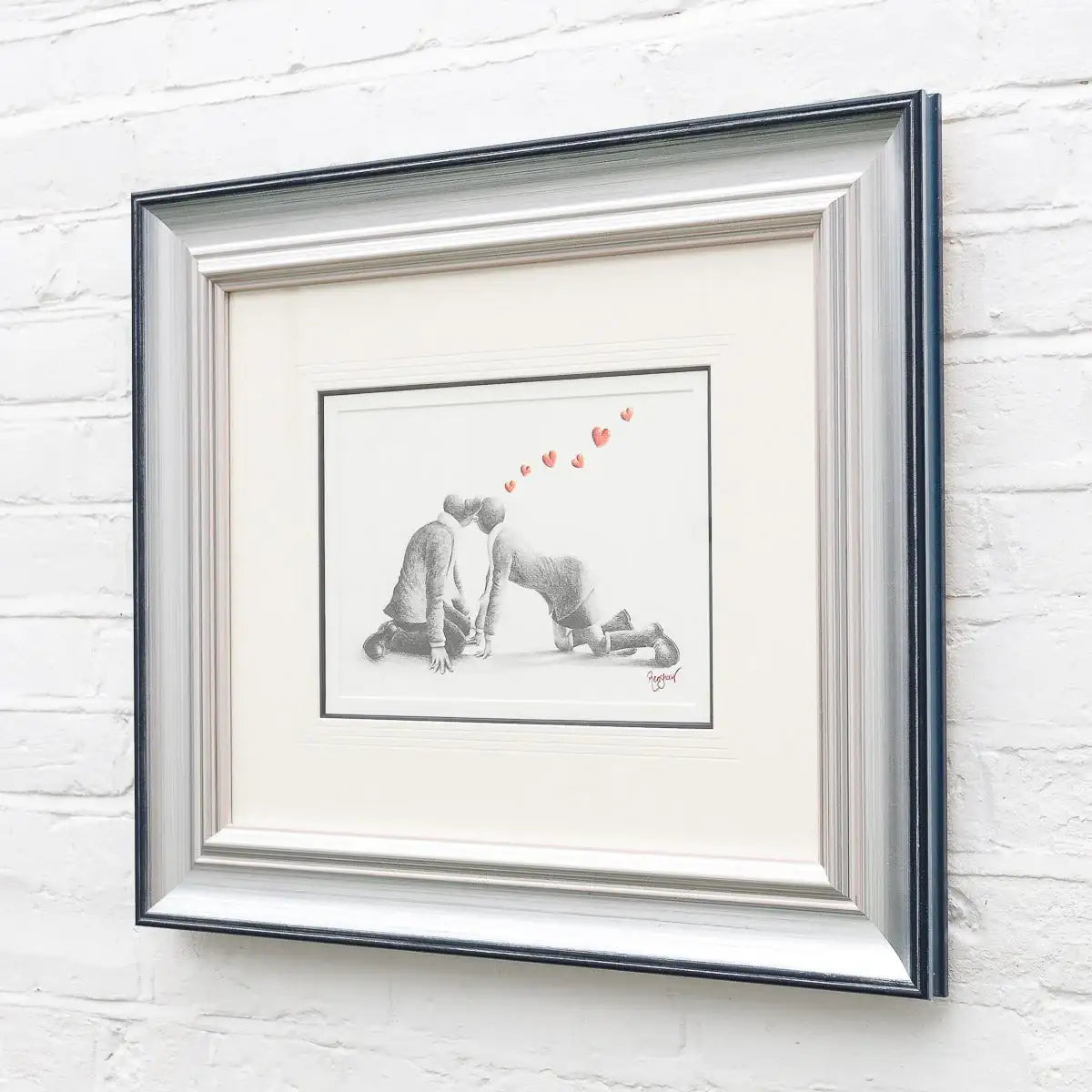 Come 'Ere Northern Boy - Original Sketch - SOLD by artist David Renshaw - Wyecliffe Galleries