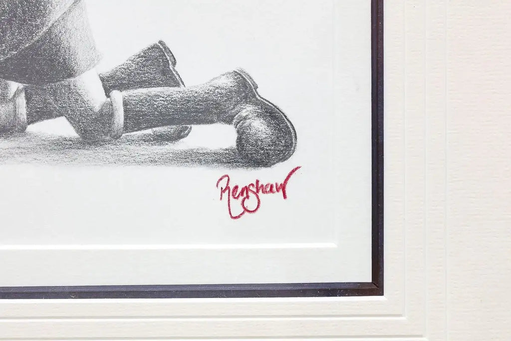 Come 'Ere Northern Boy - Original Sketch - SOLD by artist David Renshaw - Wyecliffe Galleries