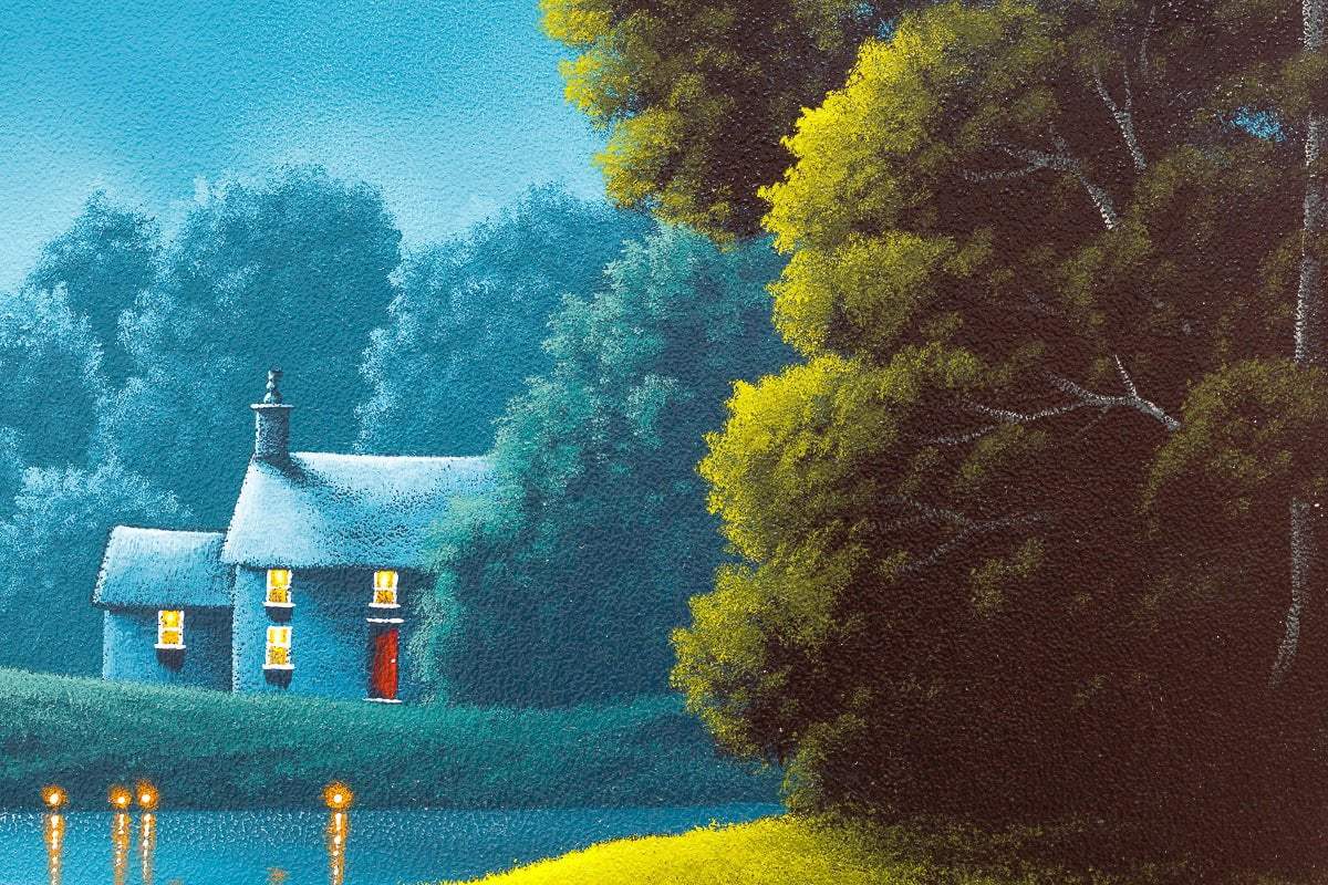 Come With Me My Love - Original - SOLD by artist David Renshaw - Wyecliffe Galleries