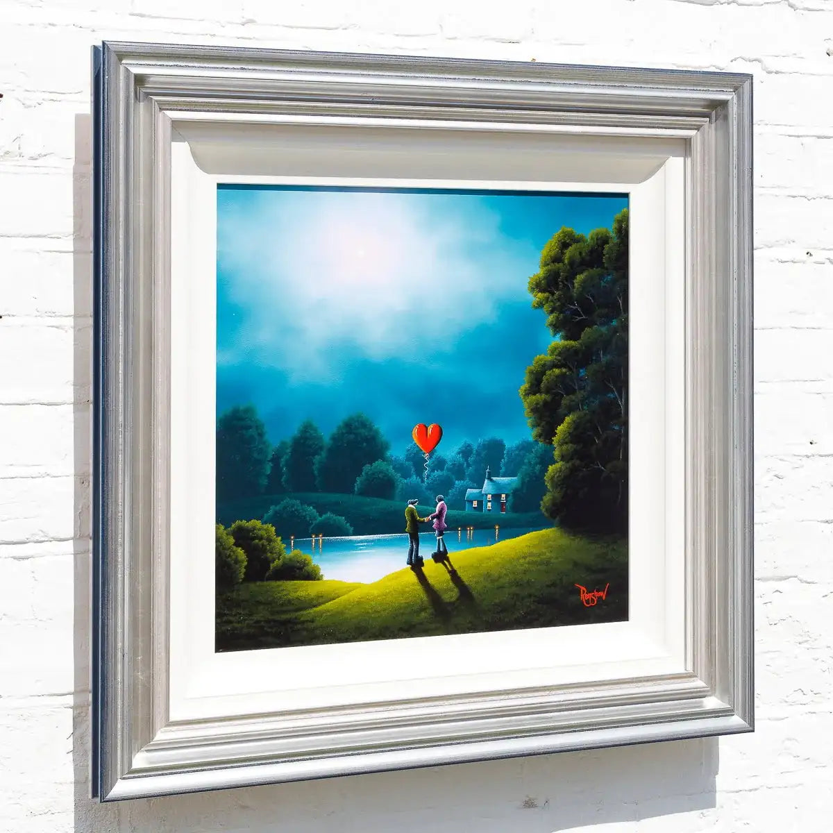 Come With Me My Love - Original - SOLD by artist David Renshaw - Wyecliffe Galleries
