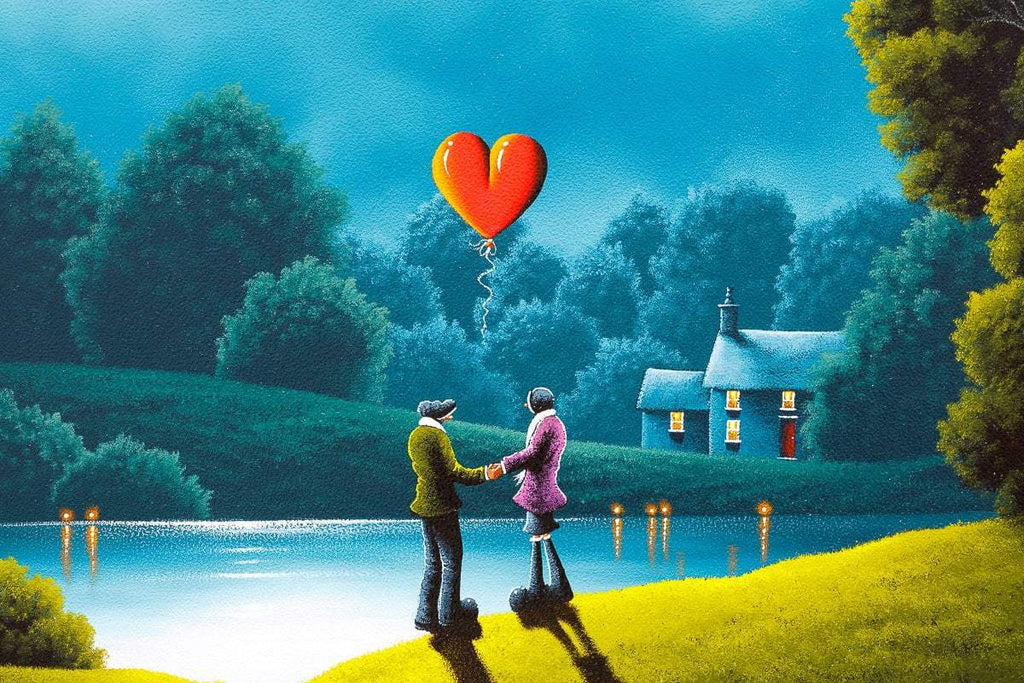 Come With Me My Love - Original - SOLD by artist David Renshaw - Wyecliffe Galleries