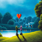 Come With Me My Love - Original - SOLD by artist David Renshaw - Wyecliffe Galleries