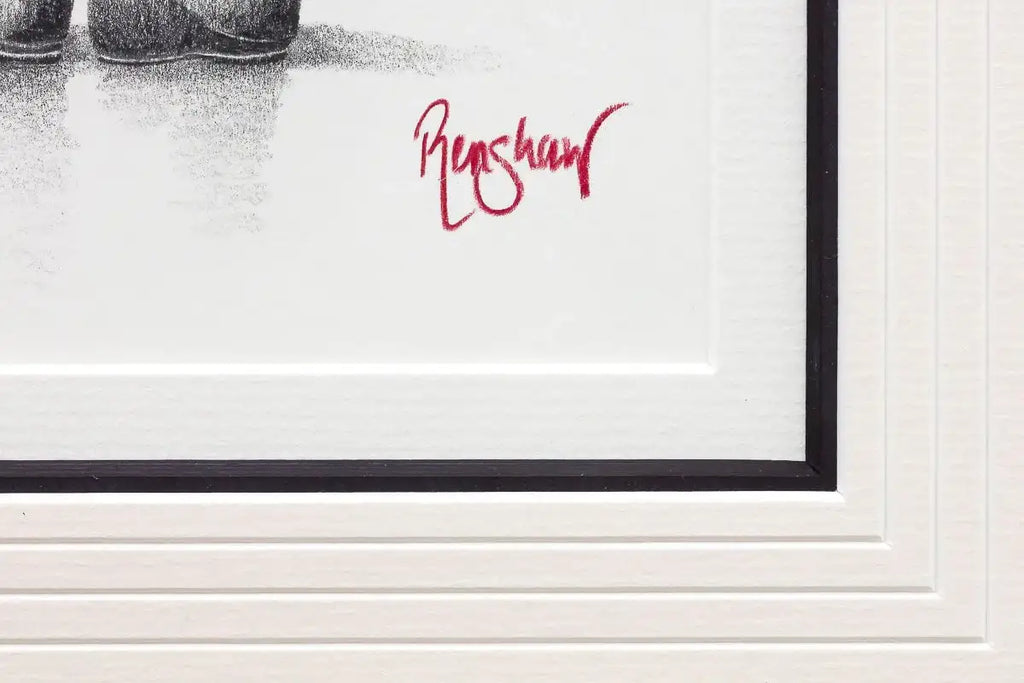 Dance With Me Tonight - Original Sketch by artist David Renshaw - Wyecliffe Galleries