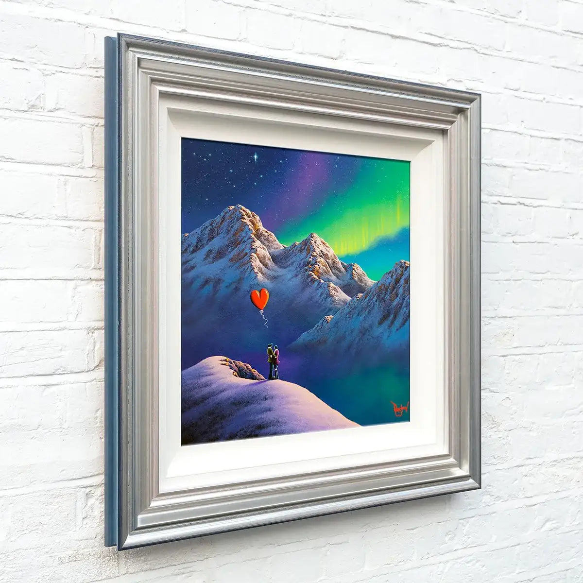 Dancing Lights, Awaken Our Love Within - Original - SOLD by artist David Renshaw - Wyecliffe Galleries