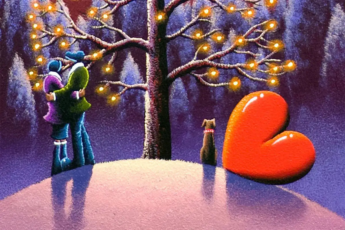 Deep Rooted And Strong Like Our Love - Original - SOLD by artist David Renshaw - Wyecliffe Galleries