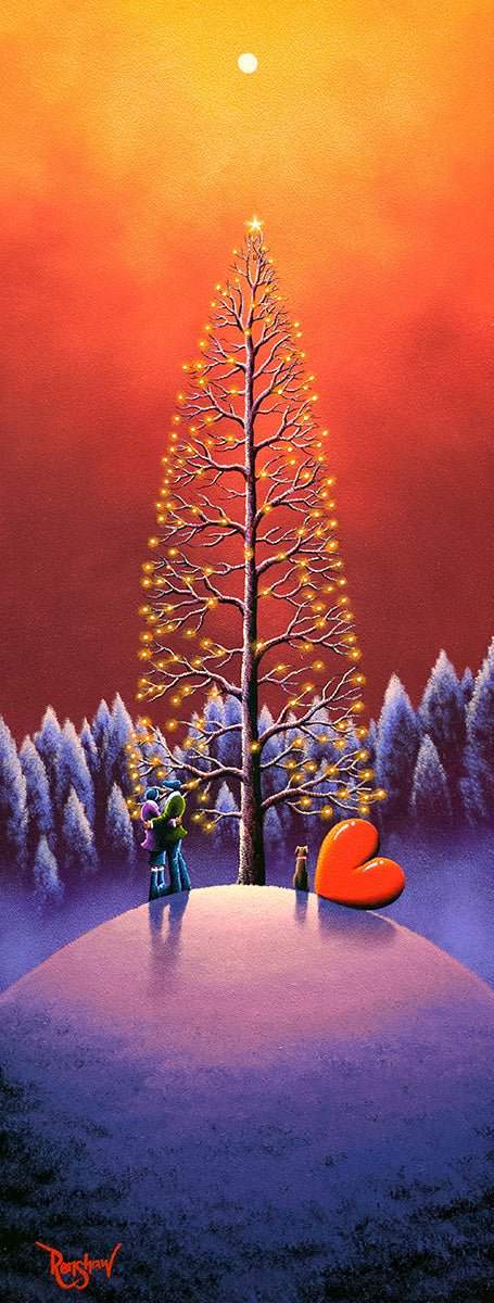 Deep Rooted And Strong Like Our Love - Original - SOLD by artist David Renshaw - Wyecliffe Galleries