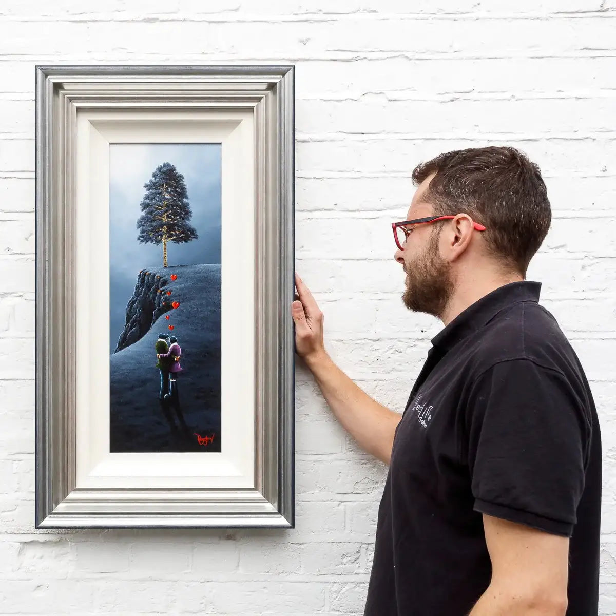 Deep Rooted Love - Original - SOLD by artist David Renshaw - Wyecliffe Galleries