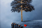 Deep Rooted Love - Original - SOLD by artist David Renshaw - Wyecliffe Galleries