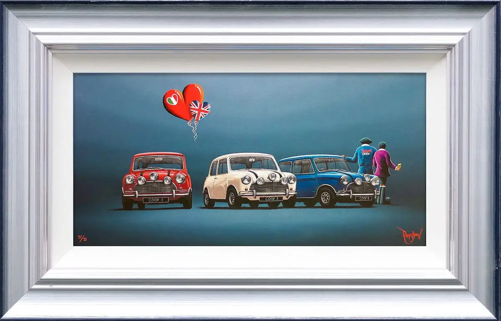 Doris, I've Got A Plan... Edition by artist David Renshaw - Wyecliffe Galleries