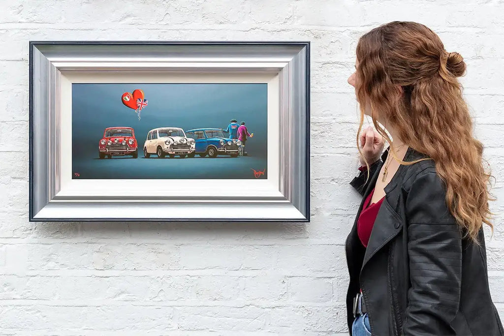 Doris, I've Got A Plan... Edition by artist David Renshaw - Wyecliffe Galleries