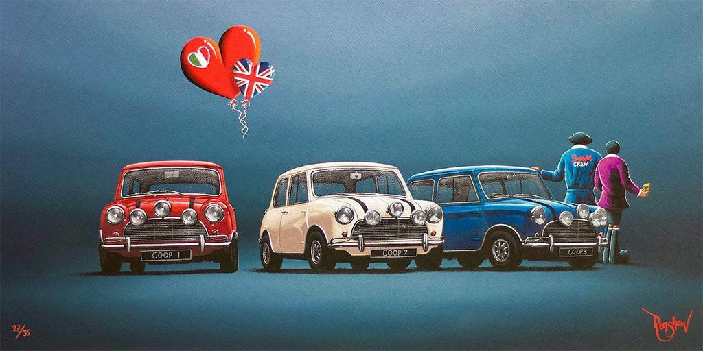 Doris, I've Got A Plan... Edition by artist David Renshaw - Wyecliffe Galleries