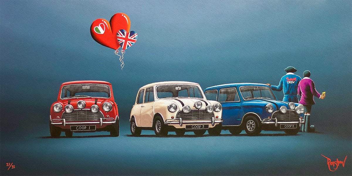 Doris, I've Got A Plan... Edition by artist David Renshaw - Wyecliffe Galleries