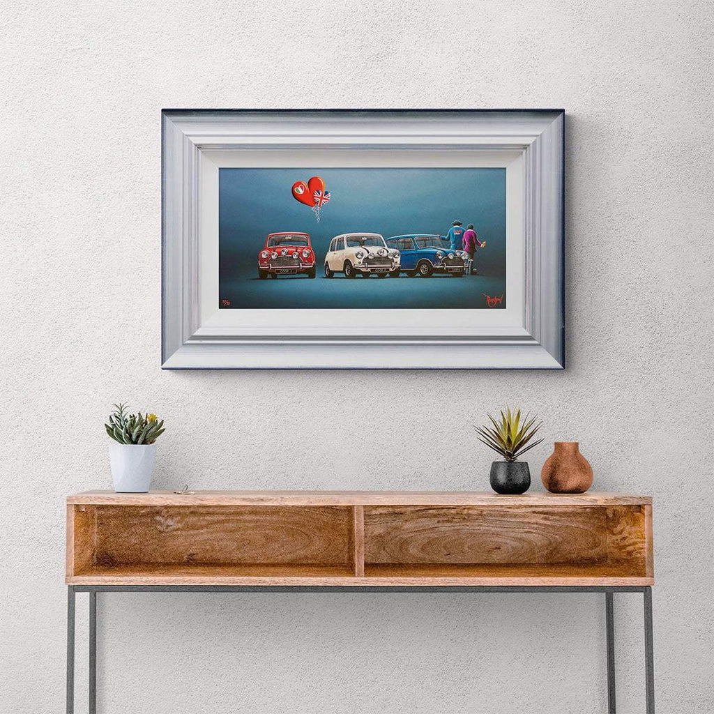 Doris, I've Got A Plan... Edition by artist David Renshaw - Wyecliffe Galleries