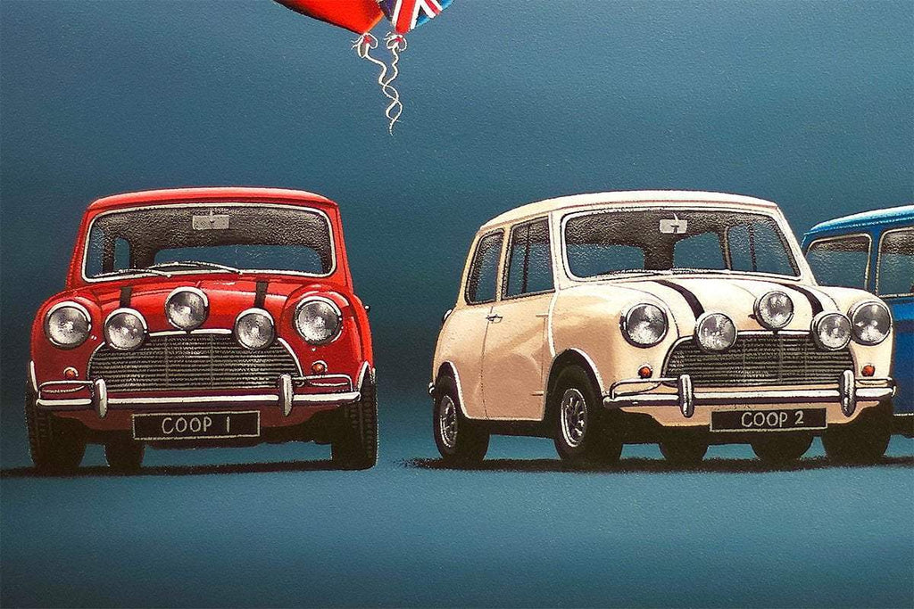 Doris, I've Got A Plan... Edition by artist David Renshaw - Wyecliffe Galleries