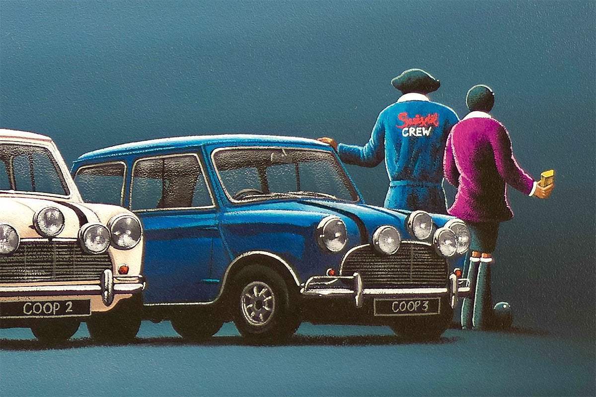 Doris, I've Got A Plan... Edition by artist David Renshaw - Wyecliffe Galleries
