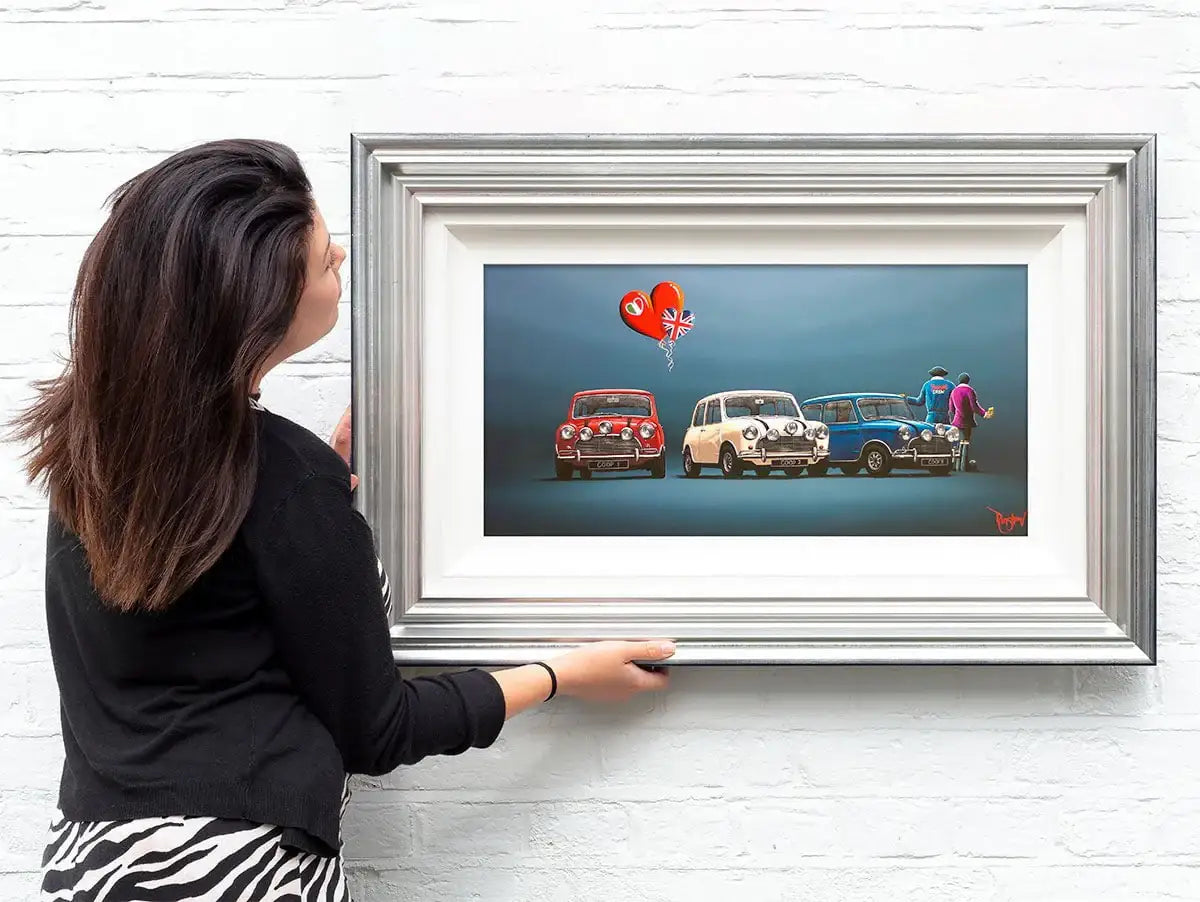 Doris, I've Got A Plan... - Original - SOLD by artist David Renshaw - Wyecliffe Galleries